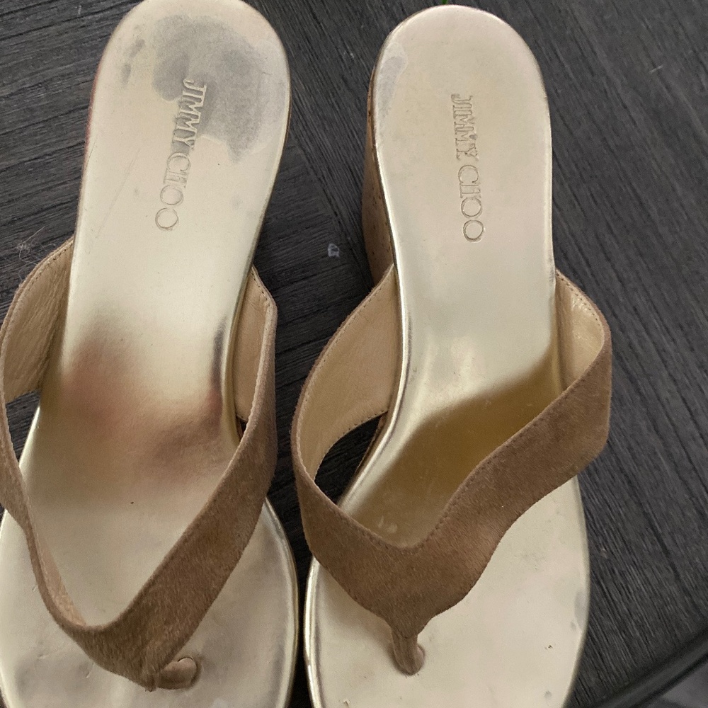 Jimmy choo wedge shoes